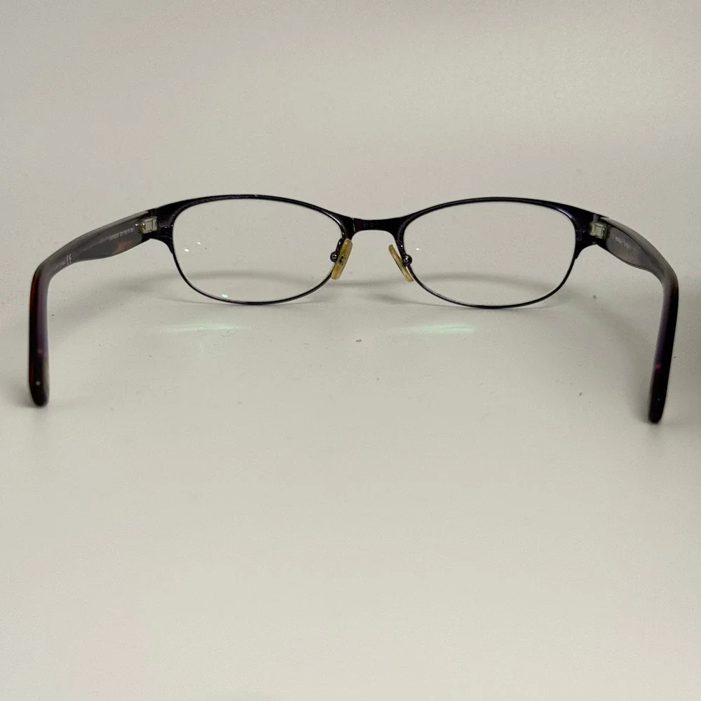 Marchon NYC Uptown Carnegie 210 Eyeglasses Purple‎ Tortoise 51-17-135 Frames